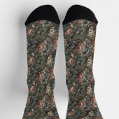 Blood Shadows Ritual - Gothic Viktorianisch Tapest Socken (Oben)