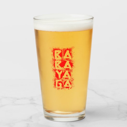 Blood Spritzer Baba Yaga Glas (Vorne (Gefüllt))