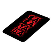 Blood Spritzer Baba Yaga Magnet (Linke Seite)