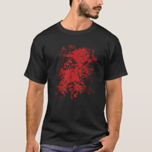 Blood Spritzer Fake Red Bloody Halloween Kostüm V T-Shirt