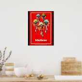 "Blood Sweat & Gears & the Tour de France" Poster (Küche)