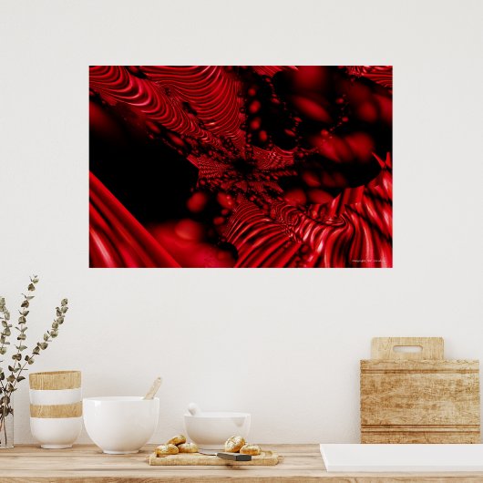 Blood Web Poster (Küche)