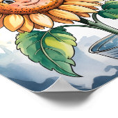 Blood, wo Gott Pflanze Sie Christlich Kinderzimmer Poster (Ecke)