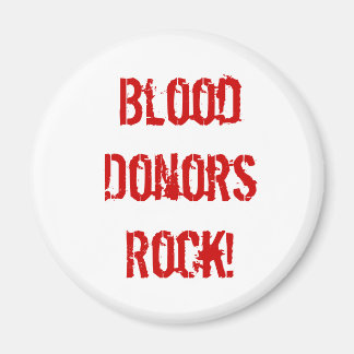 BloodDonorsRock! Magnet
