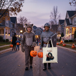 Blooddursty Vampire Couple Gothic Black Red Tragetasche