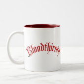 Blooddursty Zweifarbige Tasse (Links)