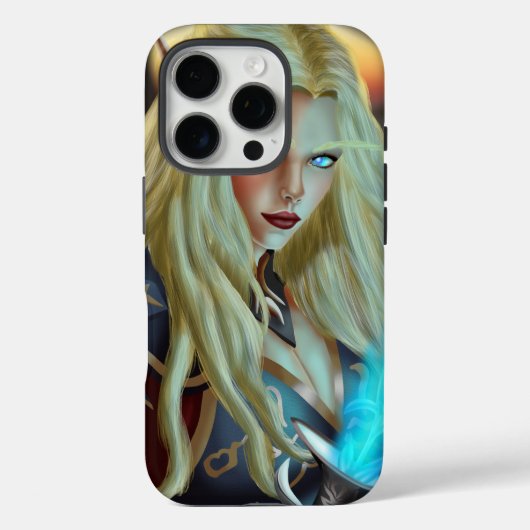 Bloodelf Magician Case-Mate iPhone Hülle (Rückseite)