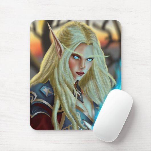 Bloodelf Magician Mousepad (Mit Mouse)