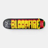 BLOODFIRE JMT Skateboard, 7¾ Zoll Deck Skateboard (Horizontal)