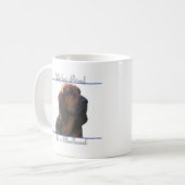 Bloodhound Best Friend; Bloodhound Geschenke; Kaffeetasse (Vorderseite Links)
