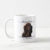 Bloodhound Best Friend; Bloodhound Geschenke; Kaffeetasse (Links)