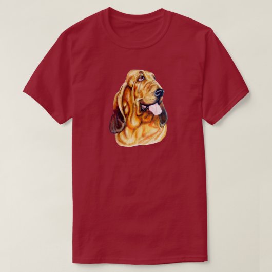 Bloodhound Bust T-Shirt (Design vorne)