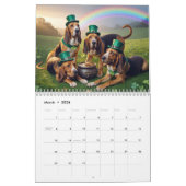 Bloodhound Calendar Kalender (Mär 2026)