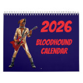 Bloodhound Calendar Kalender (Titelbild)