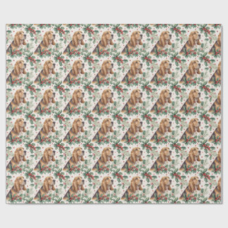 Bloodhound Christmas Wrapping Paper Geschenkpapier
