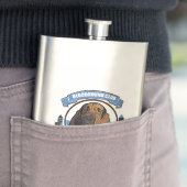 Bloodhound Club Flachmann (Beispiel)