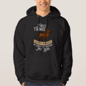 Bloodhound Dog Puppies Owner Hoodie (Vorderseite)