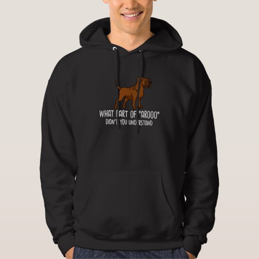 Bloodhound Dog Puppies Owner Lover Hoodie (Vorderseite)