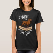 Bloodhound Dog Puppies Owner T-Shirt (Vorderseite)