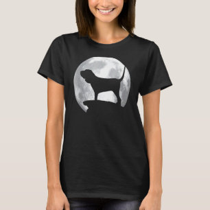 Bloodhound Eclipse Full Moon Halloween-Kostüm T-Shirt