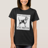 Bloodhound funny dog lover gift T-Shirt (Vorderseite)