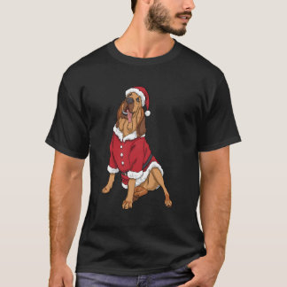 Bloodhound Hund Weihnachtsgeschenke zu Weihnachten T-Shirt