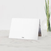 Bloodhound lassen es Weihnachten schnee Karte (Rückseite)