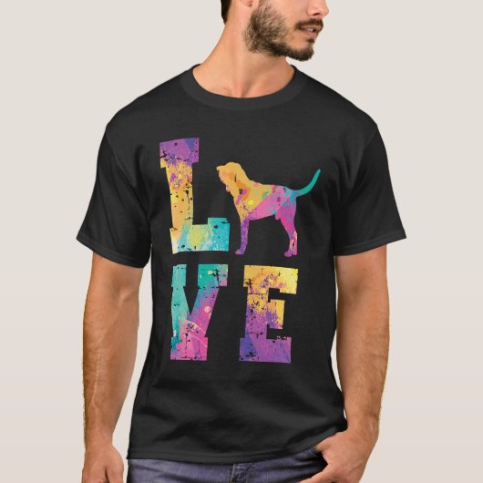 Bloodhound Love T-Shirt (Vorderseite)