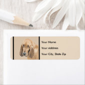 Bloodhound-Malerei - Niedliche Original Hunde-Kuns (Insitu)