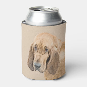 Bloodhound-Malerei - Niedliche Original Hunde-Kuns Dosenkühler