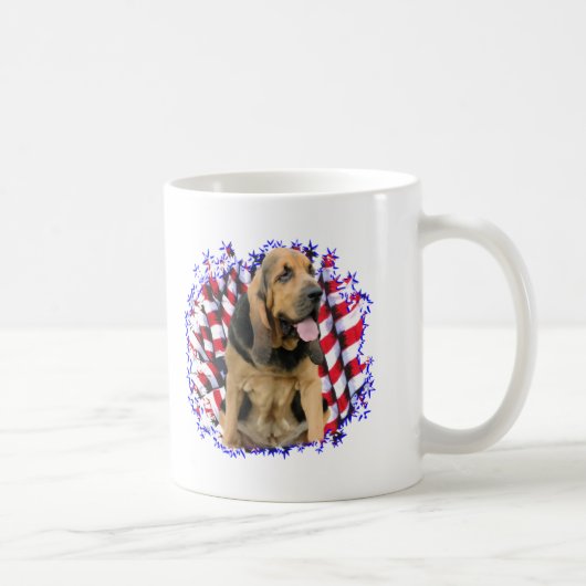 Bloodhound Patriot Kaffeetasse (Rechts)