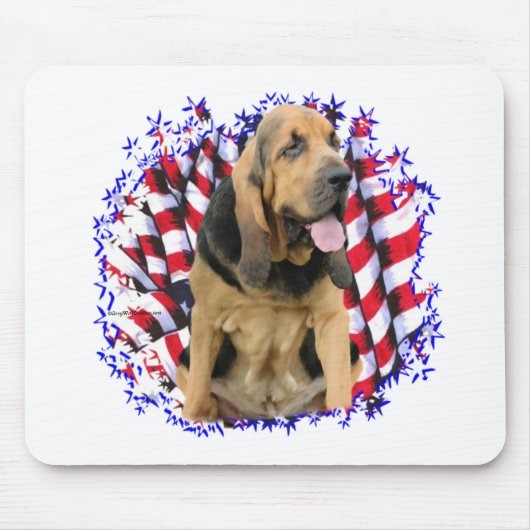Bloodhound Patriot Mousepad (Vorne)