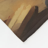 Bloodhound Pumpkins Halloween Beängstigend Fleecedecke (Ecke)