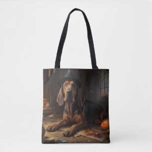 Bloodhound Pumpkins Halloween Beängstigend Tasche