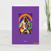 Bloodhound Rock Star Card Karte (Rückseite)