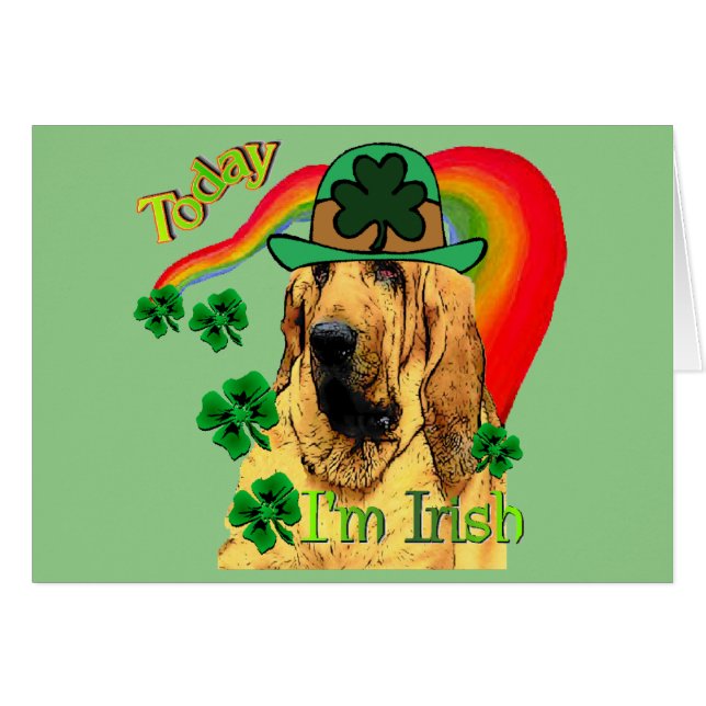 Bloodhound Saint Patricks (Vorderseite (Horizontal))