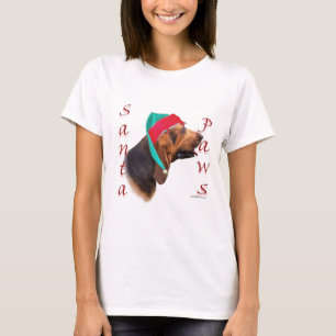 Bloodhound Santa Paws T-Shirt