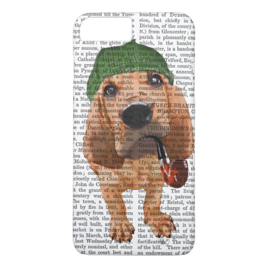 Bloodhound Sherlock Holmes 2 Case-Mate iPhone Hülle (Rückseite)