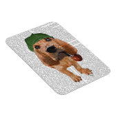 Bloodhound Sherlock Holmes 2 Magnet (Rechte Seite)