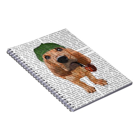 Bloodhound Sherlock Holmes 2 Notizblock (Rechte Seite)