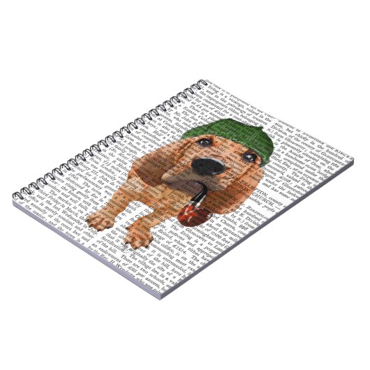 Bloodhound Sherlock Holmes 2 Notizblock (Linke Seite)