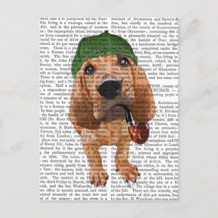 Bloodhound Sherlock Holmes 2 Postkarte