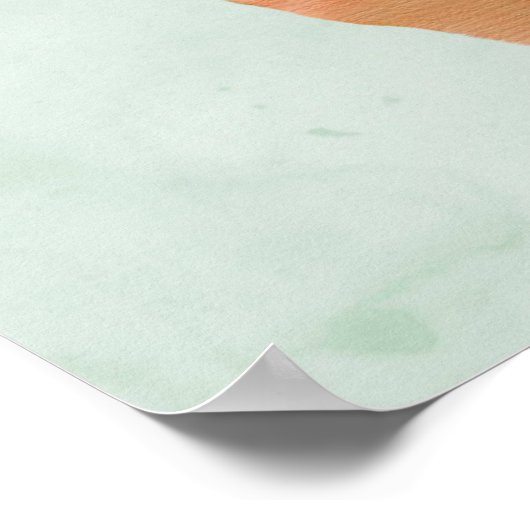 Bloodhound Sherlock Holmes Poster (Ecke)