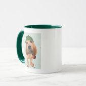 Bloodhound Sherlock Holmes Tasse (Vorderseite Links)