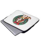 Bloodhound Sleigh Puller Laptopschutzhülle (Vorne Knopf)