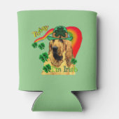 Bloodhound St. Patricks Day Dosenkühler (Rückseite)