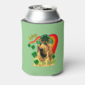 Bloodhound St. Patricks Day Dosenkühler (Kanne Rückseite)