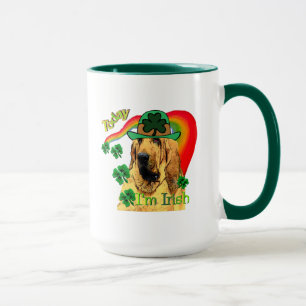 Bloodhound st Patricks Tasse
