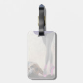 Bloodhound und Balletttänzer Gepäckanhänger (Rückseite vertikal)