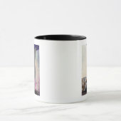 Bloodhound und Balletttänzer Tasse (Zentrum)